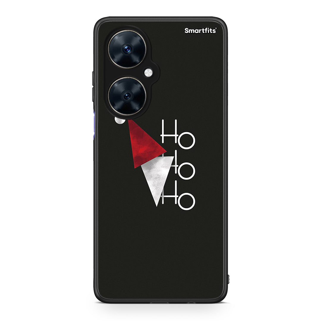 Huawei Nova 11i Minimal Christmas θήκη από τη Smartfits με σχέδιο στο πίσω μέρος και μαύρο περίβλημα | Smartphone case with colorful back and black bezels by Smartfits