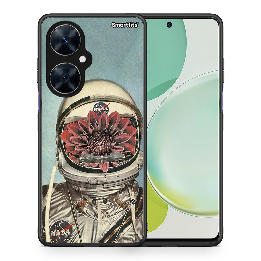 Θήκη Huawei Nova 11i Nasa Bloom από τη Smartfits με σχέδιο στο πίσω μέρος και μαύρο περίβλημα | Huawei Nova 11i Nasa Bloom case with colorful back and black bezels