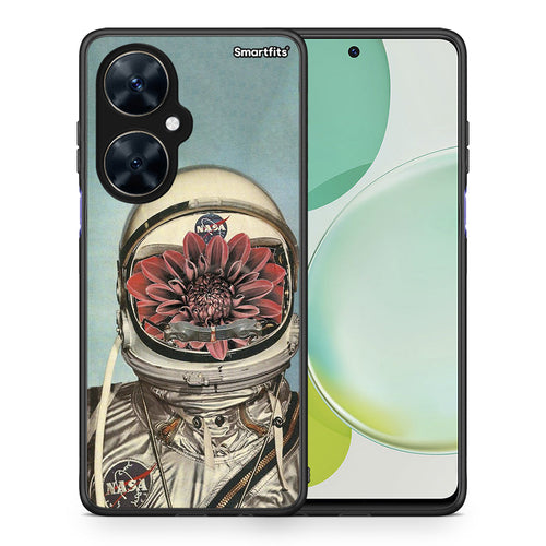 Θήκη Huawei Nova 11i Nasa Bloom από τη Smartfits με σχέδιο στο πίσω μέρος και μαύρο περίβλημα | Huawei Nova 11i Nasa Bloom case with colorful back and black bezels