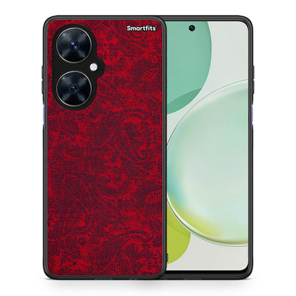 Θήκη Huawei Nova 11i Paisley Cashmere από τη Smartfits με σχέδιο στο πίσω μέρος και μαύρο περίβλημα | Huawei Nova 11i Paisley Cashmere case with colorful back and black bezels