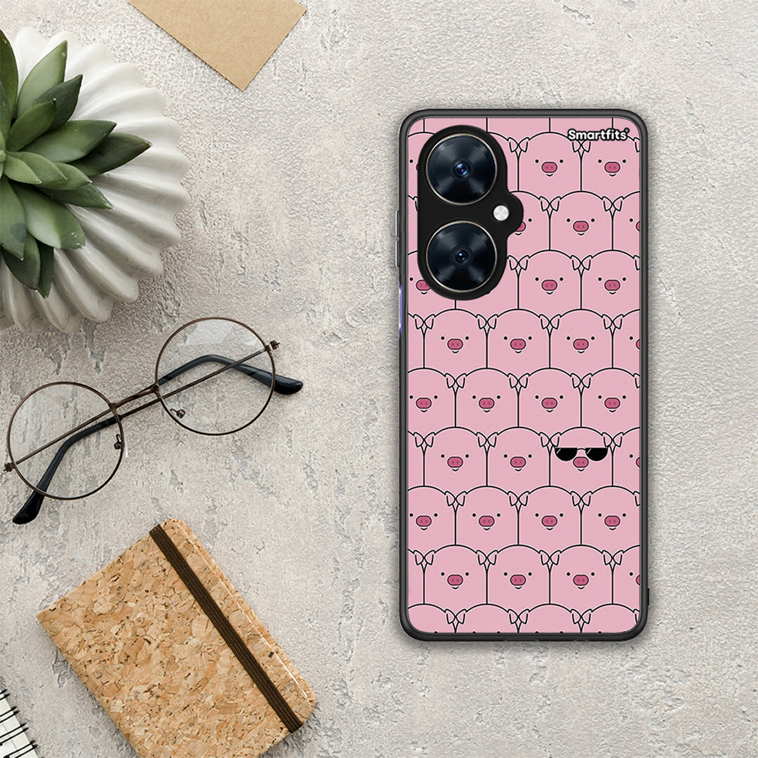 Pig Glasses - Huawei Nova 11i θήκη