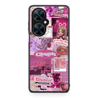 Thumbnail for Huawei Nova 11i Pink Love Θήκη Αγίου Βαλεντίνου από τη Smartfits με σχέδιο στο πίσω μέρος και μαύρο περίβλημα | Smartphone case with colorful back and black bezels by Smartfits