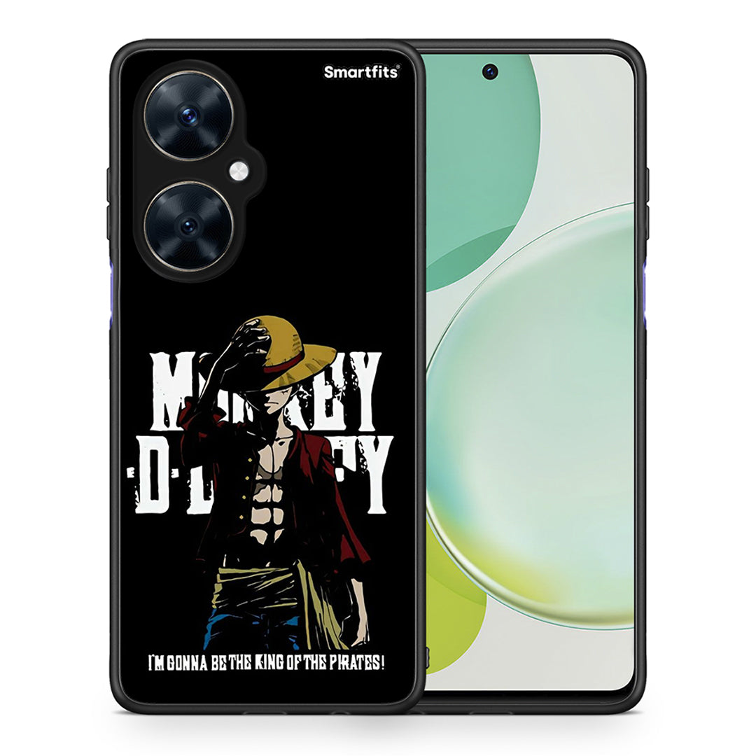 Θήκη Huawei Nova 11i Pirate King από τη Smartfits με σχέδιο στο πίσω μέρος και μαύρο περίβλημα | Huawei Nova 11i Pirate King case with colorful back and black bezels