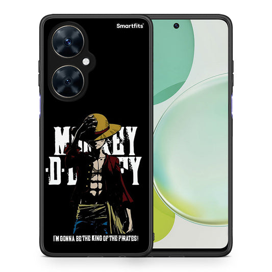 Θήκη Huawei Nova 11i Pirate King από τη Smartfits με σχέδιο στο πίσω μέρος και μαύρο περίβλημα | Huawei Nova 11i Pirate King case with colorful back and black bezels