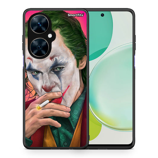 Θήκη Huawei Nova 11i JokesOnU PopArt από τη Smartfits με σχέδιο στο πίσω μέρος και μαύρο περίβλημα | Huawei Nova 11i JokesOnU PopArt case with colorful back and black bezels