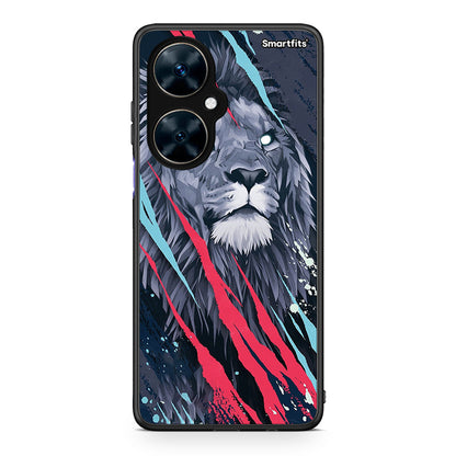 4 - Huawei Nova 11i Lion Designer PopArt case, cover, bumper