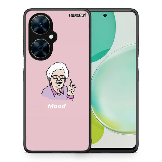 Θήκη Huawei Nova 11i Mood PopArt από τη Smartfits με σχέδιο στο πίσω μέρος και μαύρο περίβλημα | Huawei Nova 11i Mood PopArt case with colorful back and black bezels