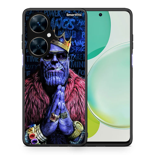 Θήκη Huawei Nova 11i Thanos PopArt από τη Smartfits με σχέδιο στο πίσω μέρος και μαύρο περίβλημα | Huawei Nova 11i Thanos PopArt case with colorful back and black bezels