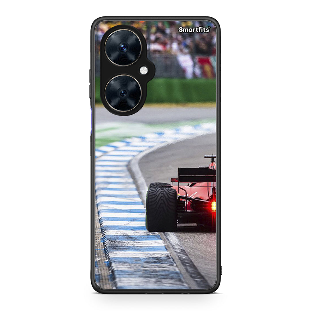 Huawei Nova 11i Racing Vibes θήκη από τη Smartfits με σχέδιο στο πίσω μέρος και μαύρο περίβλημα | Smartphone case with colorful back and black bezels by Smartfits