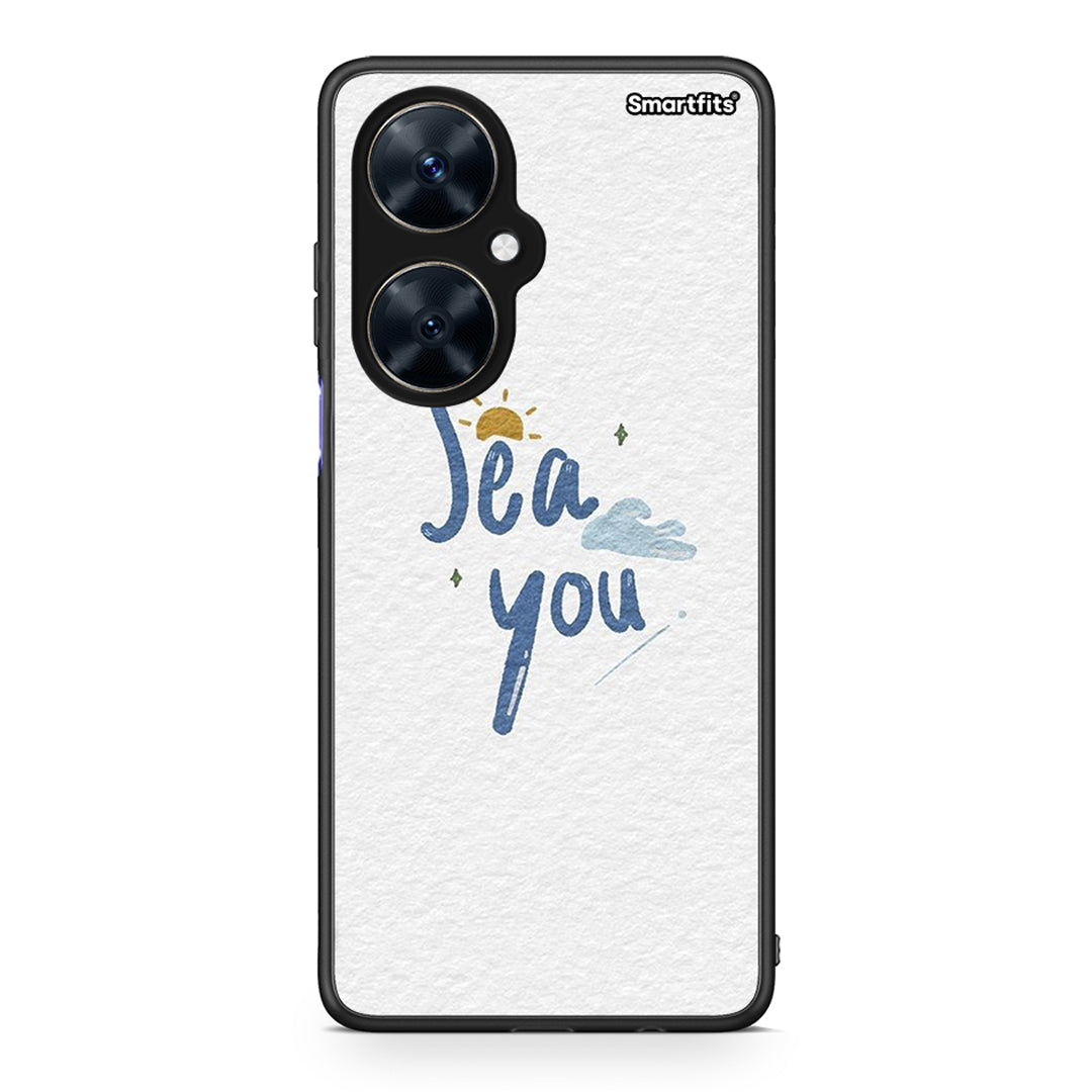 Huawei Nova 11i Sea You Θήκη από τη Smartfits με σχέδιο στο πίσω μέρος και μαύρο περίβλημα | Smartphone case with colorful back and black bezels by Smartfits