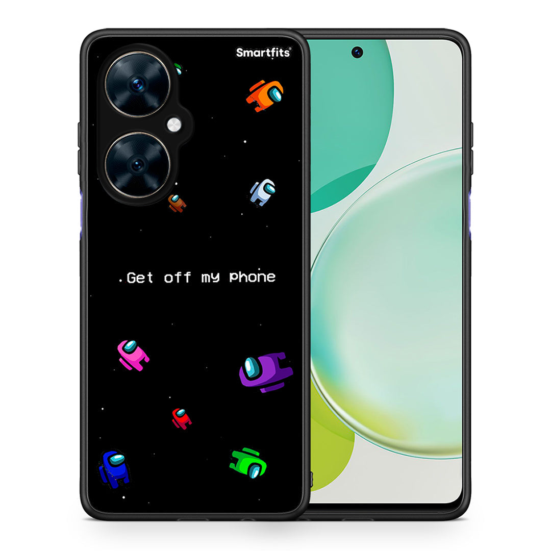 Θήκη Huawei Nova 11i AFK Text από τη Smartfits με σχέδιο στο πίσω μέρος και μαύρο περίβλημα | Huawei Nova 11i AFK Text case with colorful back and black bezels