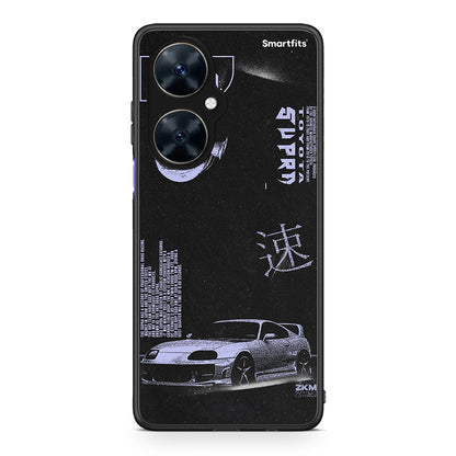 Huawei Nova 11i Tokyo Drift Θήκη Αγίου Βαλεντίνου από τη Smartfits με σχέδιο στο πίσω μέρος και μαύρο περίβλημα | Smartphone case with colorful back and black bezels by Smartfits