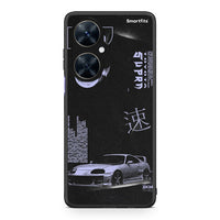 Thumbnail for Huawei Nova 11i Tokyo Drift Θήκη Αγίου Βαλεντίνου από τη Smartfits με σχέδιο στο πίσω μέρος και μαύρο περίβλημα | Smartphone case with colorful back and black bezels by Smartfits