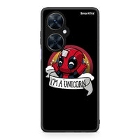 Thumbnail for Huawei Nova 11i Unicorn Deadpool θήκη από τη Smartfits με σχέδιο στο πίσω μέρος και μαύρο περίβλημα | Smartphone case with colorful back and black bezels by Smartfits