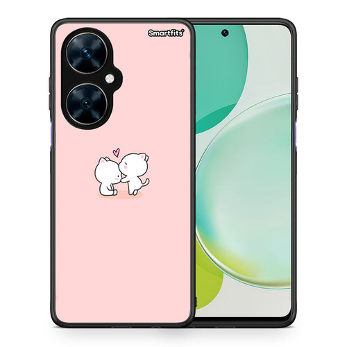 Θήκη Huawei Nova 11i Love Valentine από τη Smartfits με σχέδιο στο πίσω μέρος και μαύρο περίβλημα | Huawei Nova 11i Love Valentine case with colorful back and black bezels