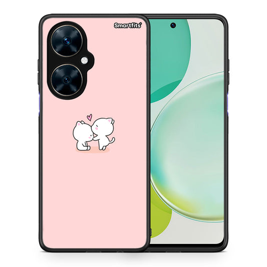 Θήκη Huawei Nova 11i Love Valentine από τη Smartfits με σχέδιο στο πίσω μέρος και μαύρο περίβλημα | Huawei Nova 11i Love Valentine case with colorful back and black bezels