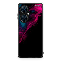 Thumbnail for 4 - Huawei Nova 11i Pink Black Watercolor case, cover, bumper