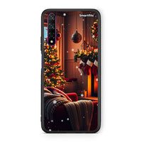 Thumbnail for Huawei Nova 5T Home For Christmas θήκη από τη Smartfits με σχέδιο στο πίσω μέρος και μαύρο περίβλημα | Smartphone case with colorful back and black bezels by Smartfits