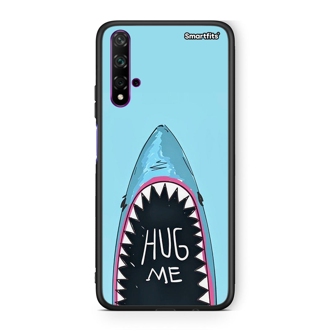 Huawei Nova 5T Hug Me θήκη από τη Smartfits με σχέδιο στο πίσω μέρος και μαύρο περίβλημα | Smartphone case with colorful back and black bezels by Smartfits