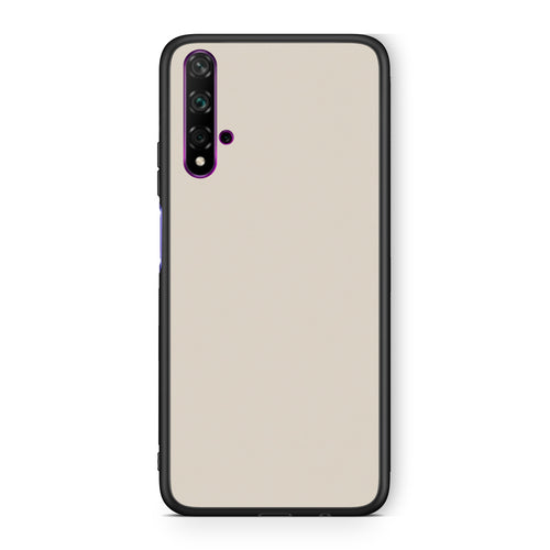 Θήκη Huawei Nova 5T / Honor 20 Ivory Beige από τη Smartfits με σχέδιο στο πίσω μέρος και μαύρο περίβλημα | Huawei Nova 5T / Honor 20 Ivory Beige case with colorful back and black bezels