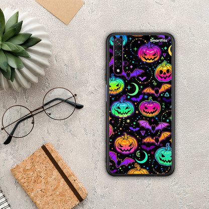 Neon Halloween - Huawei Nova 5T / Honor 20 θήκη