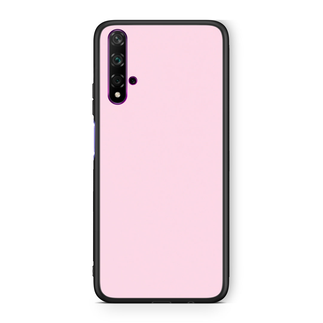Θήκη Huawei Nova 5T / Honor 20 Pale Pink από τη Smartfits με σχέδιο στο πίσω μέρος και μαύρο περίβλημα | Huawei Nova 5T / Honor 20 Pale Pink case with colorful back and black bezels