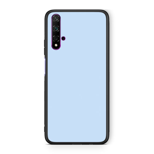 Θήκη Huawei Nova 5T / Honor 20 Powder Blue από τη Smartfits με σχέδιο στο πίσω μέρος και μαύρο περίβλημα | Huawei Nova 5T / Honor 20 Powder Blue case with colorful back and black bezels