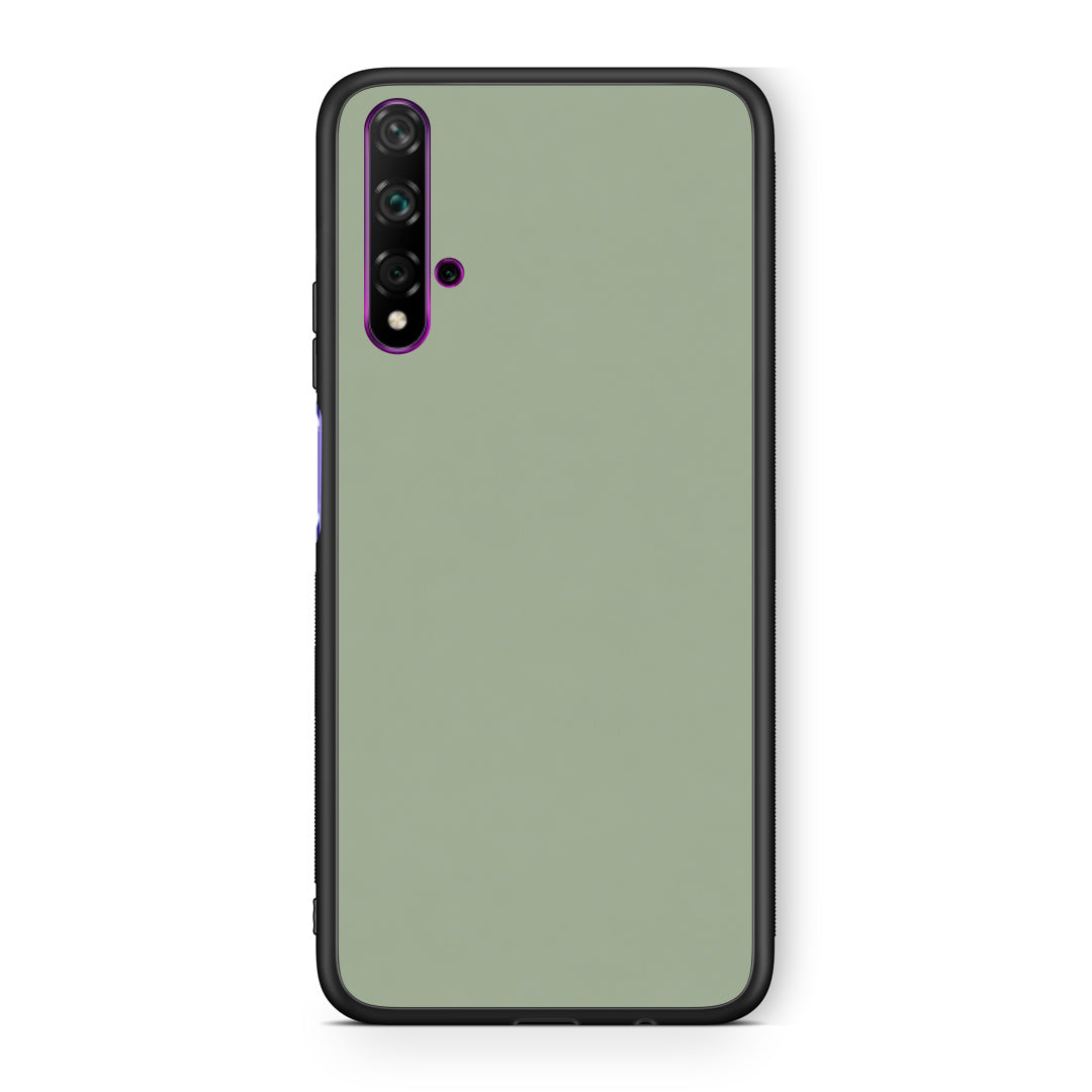 Θήκη Huawei Nova 5T / Honor 20 Sage Green από τη Smartfits με σχέδιο στο πίσω μέρος και μαύρο περίβλημα | Huawei Nova 5T / Honor 20 Sage Green case with colorful back and black bezels