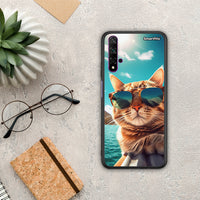 Thumbnail for Summer Cat - Huawei Nova 5T / Honor 20 θήκη