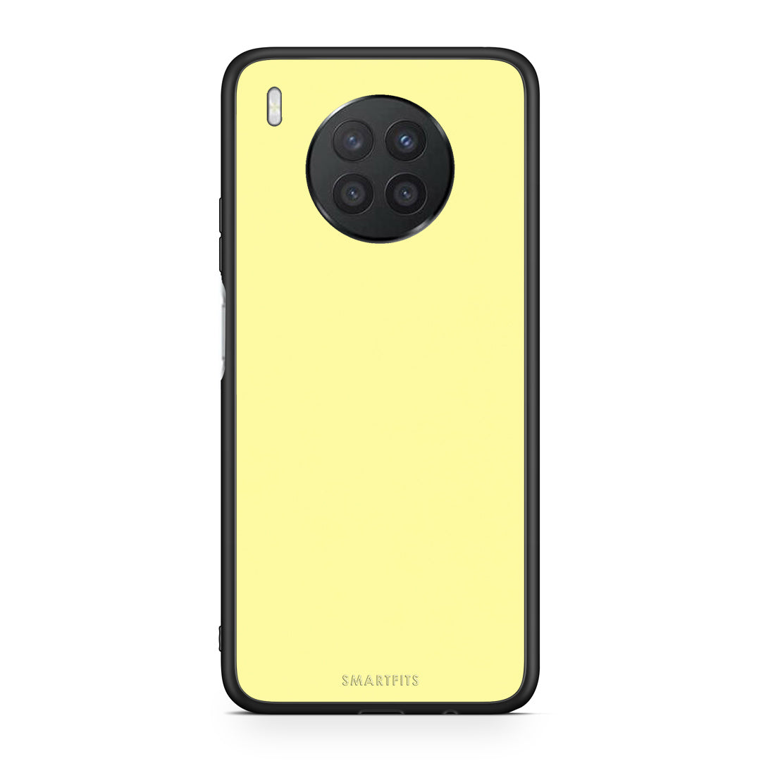 Θήκη Huawei Nova 8i / Honor 50 Lite Butter Yellow από τη Smartfits με σχέδιο στο πίσω μέρος και μαύρο περίβλημα | Huawei Nova 8i / Honor 50 Lite Butter Yellow case with colorful back and black bezels