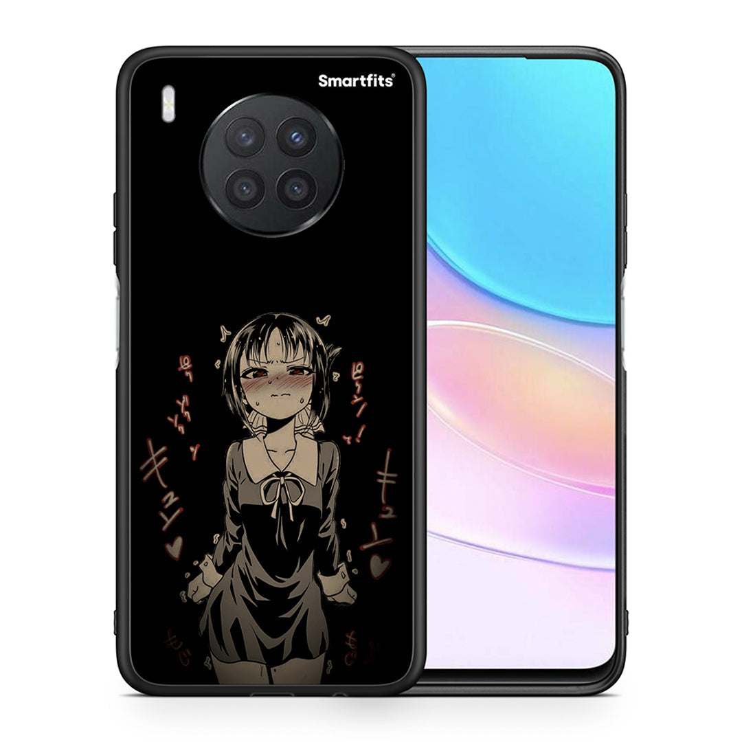 Θήκη Huawei Nova 8i / Honor 50 Lite Anime Girl από τη Smartfits με σχέδιο στο πίσω μέρος και μαύρο περίβλημα | Huawei Nova 8i / Honor 50 Lite Anime Girl case with colorful back and black bezels