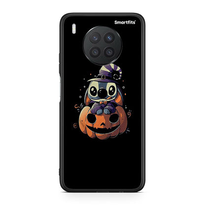 Huawei Nova 8i / Honor 50 Lite Halloween Stitch θήκη από τη Smartfits με σχέδιο στο πίσω μέρος και μαύρο περίβλημα | Smartphone case with colorful back and black bezels by Smartfits