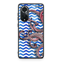 Thumbnail for Huawei Nova 9/Honor 50 Chevron Devilfish θήκη από τη Smartfits με σχέδιο στο πίσω μέρος και μαύρο περίβλημα | Smartphone case with colorful back and black bezels by Smartfits
