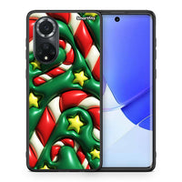 Thumbnail for Θήκη Huawei Nova 9/Honor 50 Christmas Bubbles από τη Smartfits με σχέδιο στο πίσω μέρος και μαύρο περίβλημα | Huawei Nova 9/Honor 50 Christmas Bubbles case with colorful back and black bezels