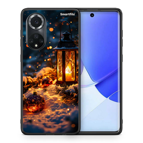 Θήκη Huawei Nova 9/Honor 50 Christmas Ornaments από τη Smartfits με σχέδιο στο πίσω μέρος και μαύρο περίβλημα | Huawei Nova 9/Honor 50 Christmas Ornaments case with colorful back and black bezels