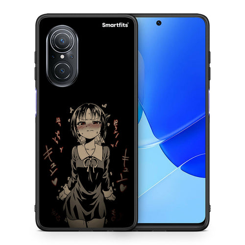 Θήκη Huawei Nova 9 SE Anime Girl από τη Smartfits με σχέδιο στο πίσω μέρος και μαύρο περίβλημα | Huawei Nova 9 SE Anime Girl case with colorful back and black bezels