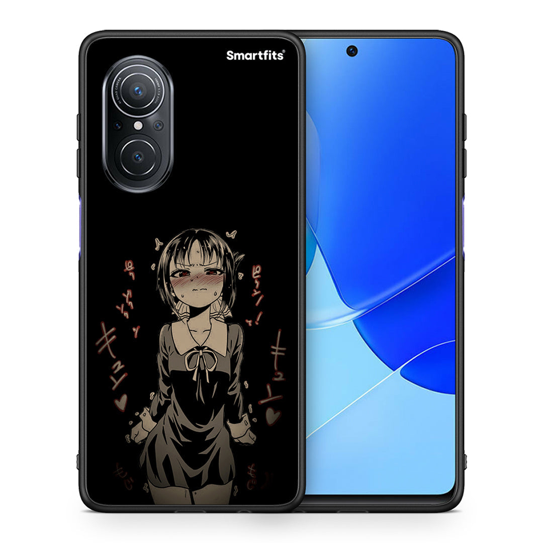 Θήκη Huawei Nova 9 SE Anime Girl από τη Smartfits με σχέδιο στο πίσω μέρος και μαύρο περίβλημα | Huawei Nova 9 SE Anime Girl case with colorful back and black bezels