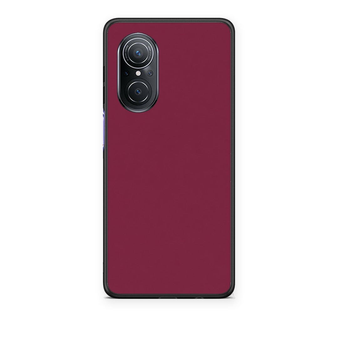 Θήκη Huawei Nova 9 SE Burgundy από τη Smartfits με σχέδιο στο πίσω μέρος και μαύρο περίβλημα | Huawei Nova 9 SE Burgundy case with colorful back and black bezels