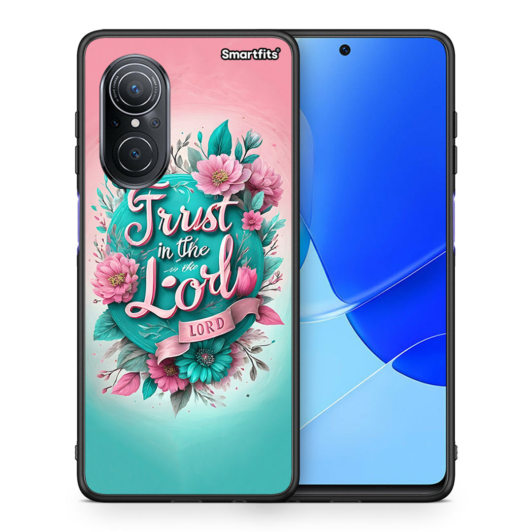 Θήκη Huawei Nova 9 SE Lord Trust από τη Smartfits με σχέδιο στο πίσω μέρος και μαύρο περίβλημα | Huawei Nova 9 SE Lord Trust case with colorful back and black bezels