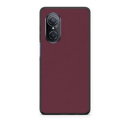 Θήκη Huawei Nova 9 SE Muted Burgundy από τη Smartfits με σχέδιο στο πίσω μέρος και μαύρο περίβλημα | Huawei Nova 9 SE Muted Burgundy case with colorful back and black bezels