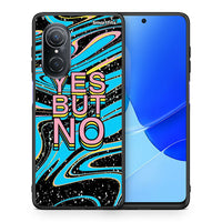 Thumbnail for Θήκη Huawei Nova 9 SE Yes But No από τη Smartfits με σχέδιο στο πίσω μέρος και μαύρο περίβλημα | Huawei Nova 9 SE Yes But No case with colorful back and black bezels