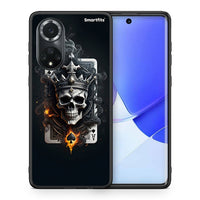 Thumbnail for Θήκη Huawei Nova 9/Honor 50 Skull King Ace από τη Smartfits με σχέδιο στο πίσω μέρος και μαύρο περίβλημα | Huawei Nova 9/Honor 50 Skull King Ace case with colorful back and black bezels