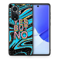 Thumbnail for Θήκη Huawei Nova 9/Honor 50 Yes But No από τη Smartfits με σχέδιο στο πίσω μέρος και μαύρο περίβλημα | Huawei Nova 9/Honor 50 Yes But No case with colorful back and black bezels