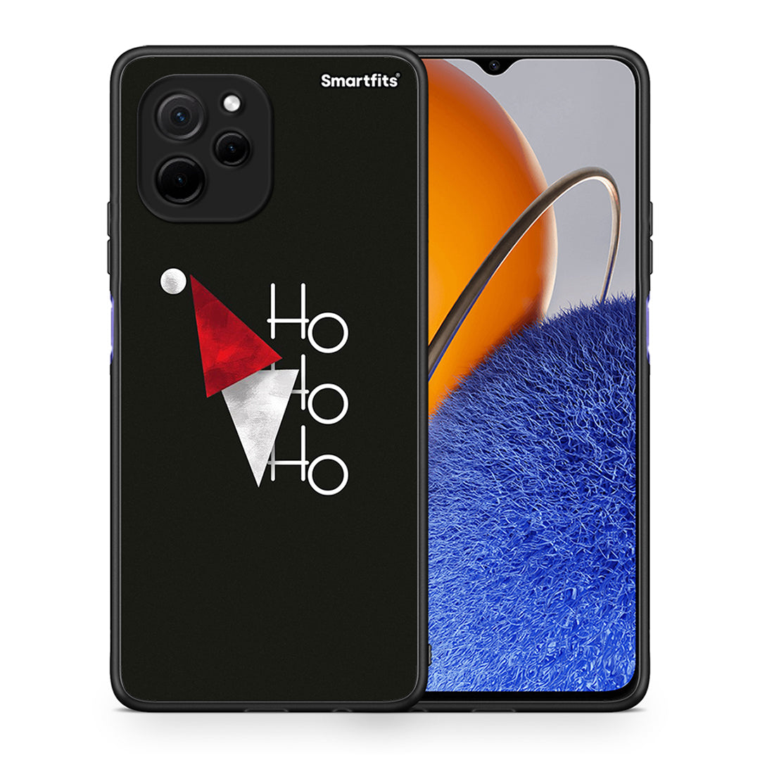 Θήκη Huawei Nova Y61 Minimal Christmas από τη Smartfits με σχέδιο στο πίσω μέρος και μαύρο περίβλημα | Huawei Nova Y61 Minimal Christmas Case with Colorful Back and Black Bezels