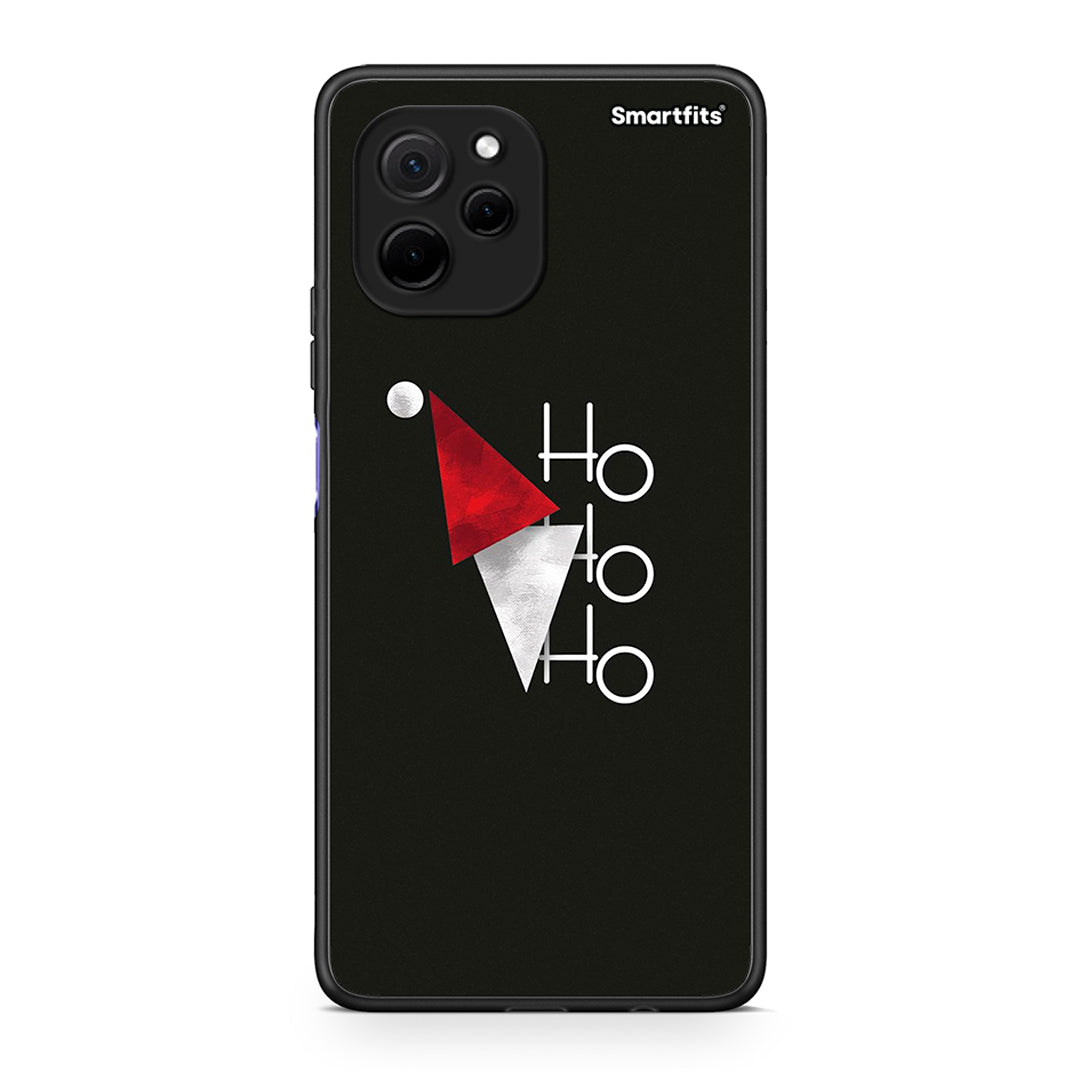 Θήκη Huawei Nova Y61 Minimal Christmas από τη Smartfits με σχέδιο στο πίσω μέρος και μαύρο περίβλημα | Huawei Nova Y61 Minimal Christmas Case with Colorful Back and Black Bezels