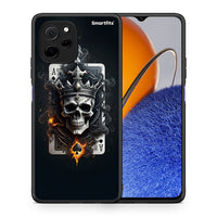 Thumbnail for Θήκη Huawei Nova Y61 Skull King Ace από τη Smartfits με σχέδιο στο πίσω μέρος και μαύρο περίβλημα | Huawei Nova Y61 Skull King Ace Case with Colorful Back and Black Bezels