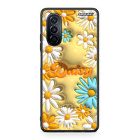 Thumbnail for Huawei Nova Y70 Bubble Daisies θήκη από τη Smartfits με σχέδιο στο πίσω μέρος και μαύρο περίβλημα | Smartphone case with colorful back and black bezels by Smartfits