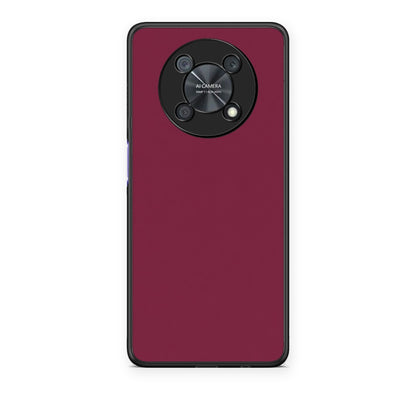 Θήκη Huawei Nova Y90 Burgundy από τη Smartfits με σχέδιο στο πίσω μέρος και μαύρο περίβλημα | Huawei Nova Y90 Burgundy case with colorful back and black bezels