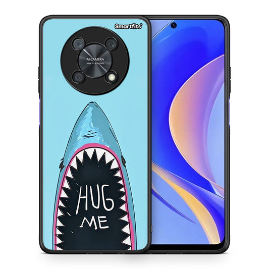 Θήκη Huawei Nova Y90 Hug Me από τη Smartfits με σχέδιο στο πίσω μέρος και μαύρο περίβλημα | Huawei Nova Y90 Hug Me case with colorful back and black bezels