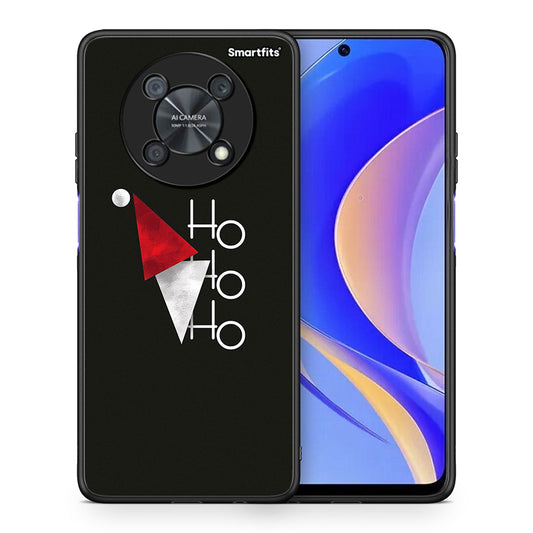 Θήκη Huawei Nova Y90 Minimal Christmas από τη Smartfits με σχέδιο στο πίσω μέρος και μαύρο περίβλημα | Huawei Nova Y90 Minimal Christmas case with colorful back and black bezels